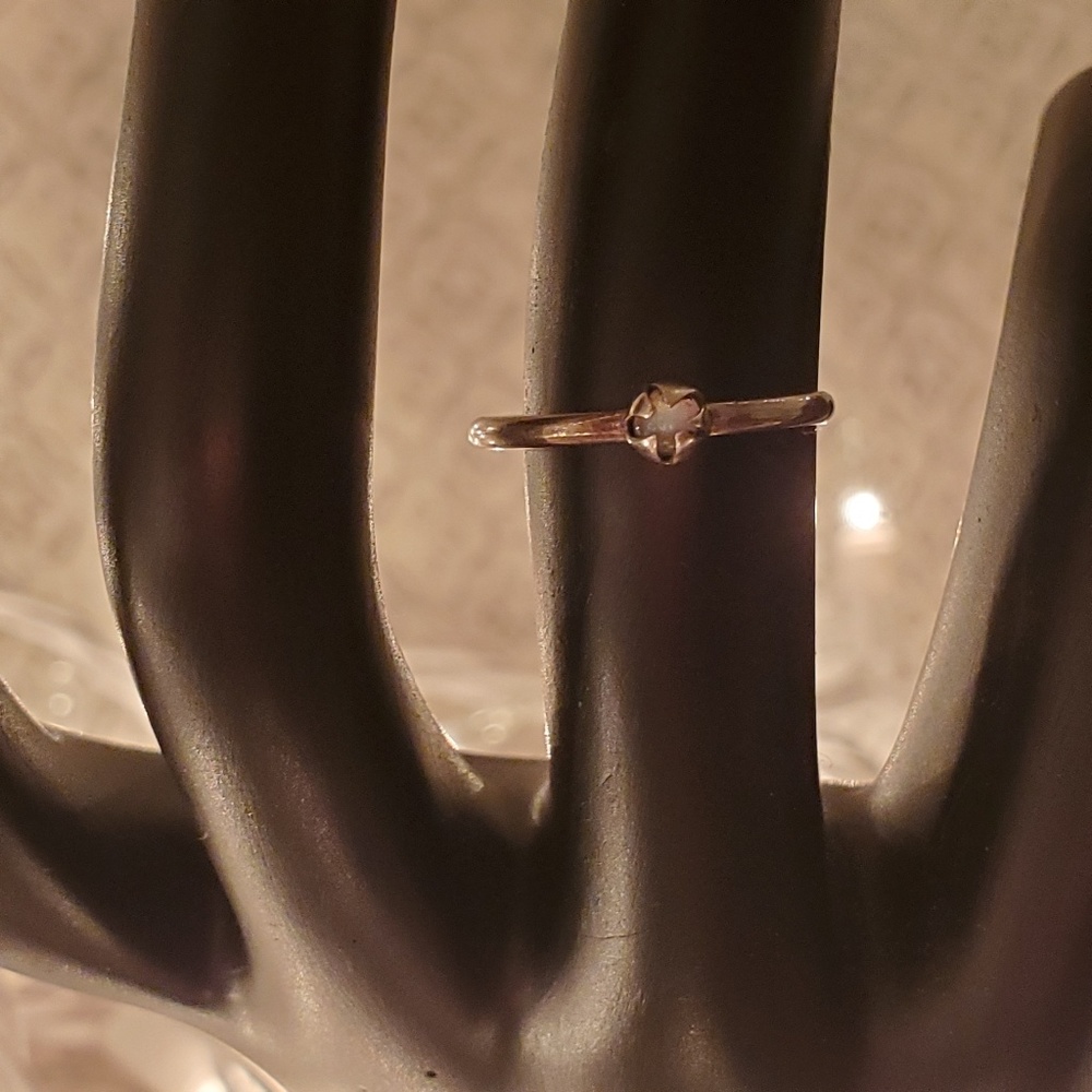 925 moonstone ring
